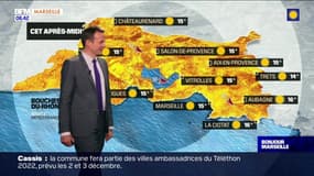 Météo Bouches-du-Rhône: une journée ensoleillée, jusqu'à 15°C attendus à Marseille