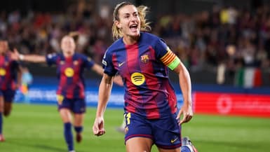 Alexia Putellas lors de Barça-Bayern en Ligue des champions féminine, le 7 octobre 2025.