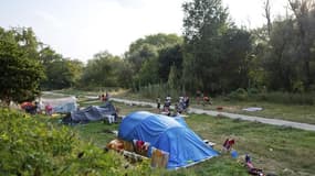 Camp de Roms à Toulouse, en septembre dernier. Cent quinze villes et régions représentant 26 pays européens ont lancé, mercredi à Strasbourg, une "Alliance pour l'inclusion des Roms" qui veut développer les coopérations et l'échange de bonnes pratiques en