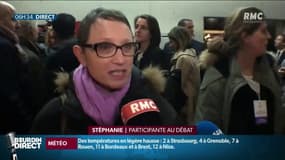 Stéphanie, participante au débat, "a eu l'impression d'être entendue" par Emmanuel Macron