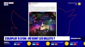 Coldplay à Lyon: attention aux faux billets mis en ligne