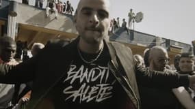 ne image extraite du clip "Pégase" du rappeur Fianso.