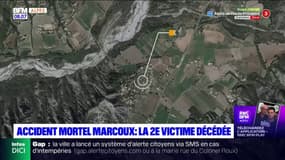 Accident mortel Marcoux: la 2e victime décédée 