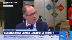 Salon Global Industrie: "la décarbonation" ainsi que "l'automatisation et le digital" sont les priorités Laurent Bataille, président de Schneider Electric France