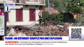 Haut-Rhin: un bâtiment soufflé par une explosion à Thann