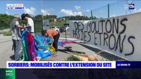 Sorbiers: mobilisés contre l'extension du site