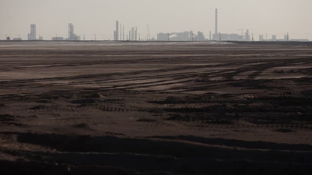 Une raffinerie de terre rare en Chine.