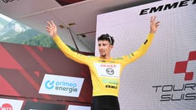 Kévin Vauquelin lors du Tour de Suisse en juin 2025.