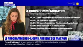 80 ans de la rafle des enfants d'Izieu: le programme des quatre jours de commémoration, marqué par la venue d'Emmanuel Macron dimanche