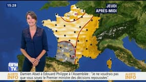 La météo pour ce jeudi 6 juillet 2017