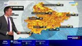 Météo Côte d'Azur: un lundi ensoleillé, jusqu'à 29°C à Nice