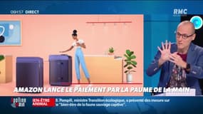 Une paume de main pour régler ses achats quotidiens...