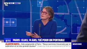 Ado poignardé à Paris: "Tous les moyens sont mis en place" pour lutter contre l'insécurité, affirme Carine Petit, maire "Les écologistes" du XIVème arrondissement de Paris