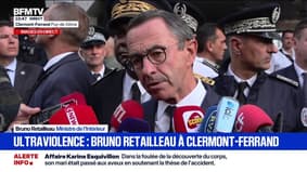Narcotrafic: "On a atteint des sommets de barbarie", déclare Bruno Retailleau en déplacement à Clermont-Ferrand