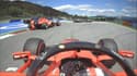 Leclerc a percuté Vettel