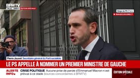 Crise politique: "Nous ferons tout pour éviter l'accession de l'extrême droite au pouvoir", affirme Pierre Jouvet, secrétaire général du Parti Socialiste 