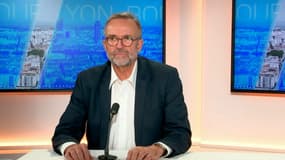 Etienne Blanc, sur le plateau de Bonjour Lyon le 2 octobre 2020.