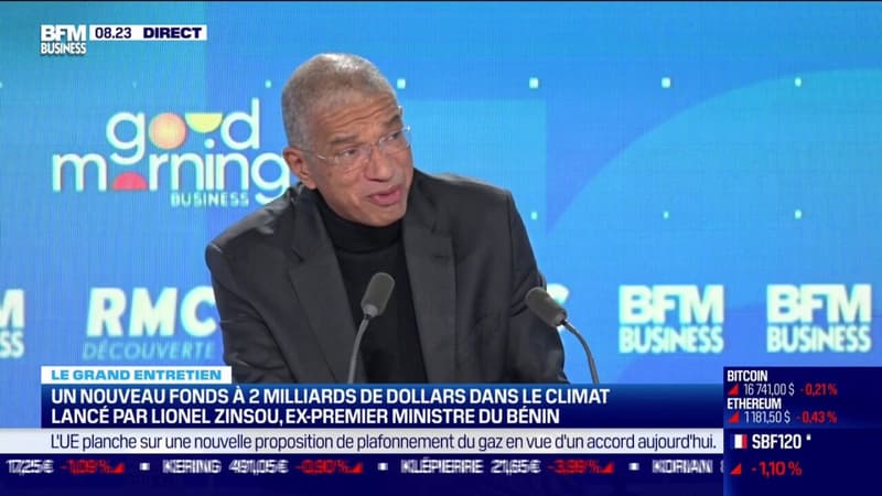 Un nouveau fonds à 2 milliards de dollars dans le climat lancé par Lionel Zinsou