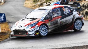 Sébastien Ogier au rallye Monte-Carlo en 2020 (photo d'illustration)