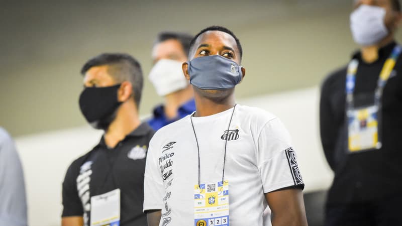 Robinho à Santos en octobre 2020