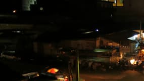 Yaoundé vue de nuit. 