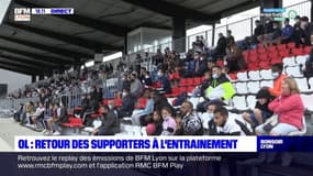 OL : 300 supporters présents pour l'entraînement ouvert au public