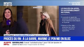 Procès du RN: au deuxième jour n'audition, Marine Le Pen continue de nier les faits qui lui sont reprochés 