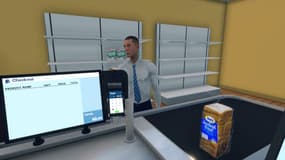 Dans le jeu Supermarket Simulator, vous pouvez vous transformer en directeur d'une épicerie. 