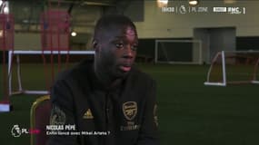  Arsenal : Pépé tire un premier bilan de son expérience anglaise 