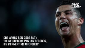 Ronaldo après son 700e but : « Je ne cherche pas les records, ils viennent me chercher » 