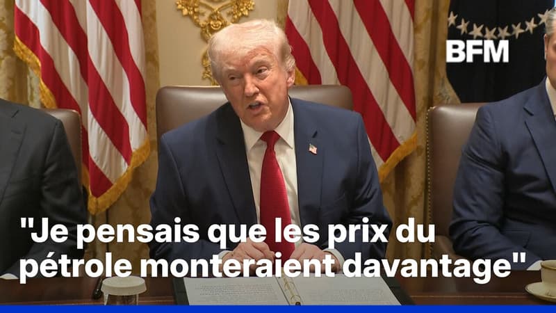 Guerre au Moyen-Orient: Donald Trump pensait que "les prix du pétrole monteraient davantage"