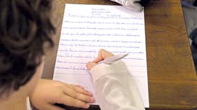 Une dictée (photo d'illustration)
