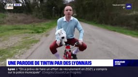 "Les aventures de Pinpin", une parodie de Tintin par des Lyonnais 