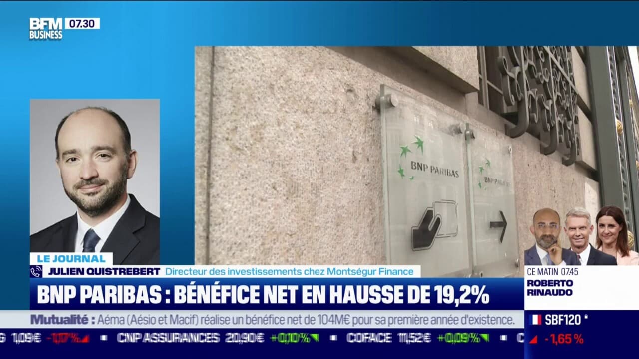 BNP Paribas: "excellents Résultats" Au Premier Trimestre Pour Le Groupe ...