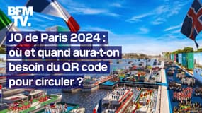 JO 2024: où et quand aura-t-on besoin d'un QR Code pour circuler dans Paris? 