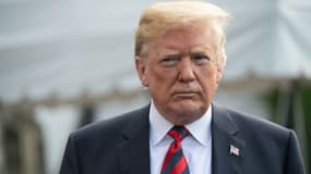 Donald Trump lors du sommet du G7 au canada le 8 juin 2018 -
