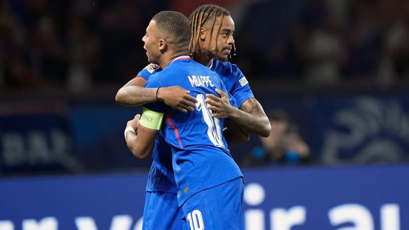 K. Mbappé et B. Barcola