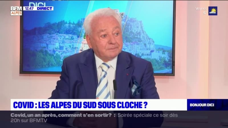 Covid-19: Daniel Spagnou, maire LR de Sisteron, estime qu'un nouveau confinement dans les Alpes-du-Sud serait