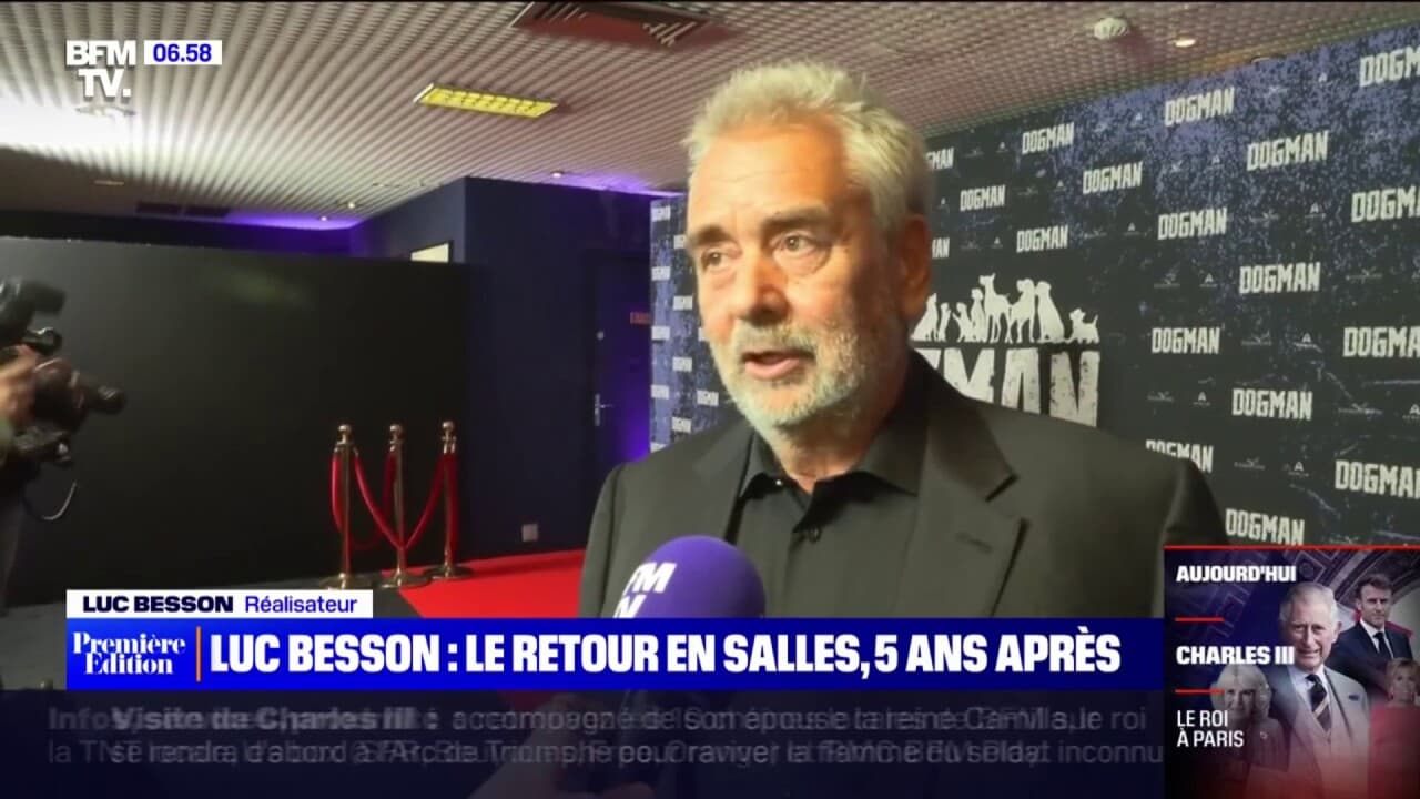 Besson Dog Luc Besson fait son retour en salles avec