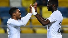 Arnaud Nordin et Odsonne Edouard