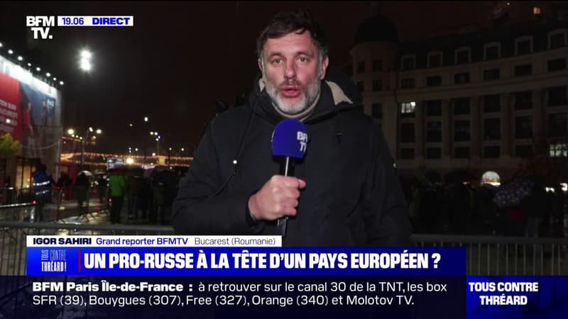 Roumanie: manifestation à Bucarest contre le candidat pro-russe à la présidentielle