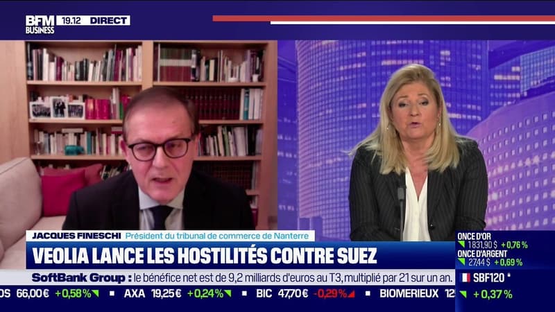 Jacques Fineschi, le Président du tribunal de commerce de Nanterre, raconte sa nuit après l'OPA de Véolia sur Suez