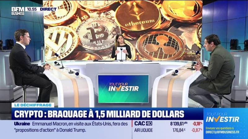 Crypto : braquage à 1,5 milliard de dollars