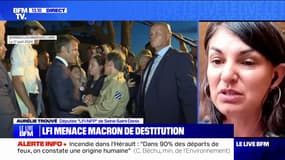 Destitution d'Emmanuel Macron: "Ça n'est pas un coup de comm", estime Aurélie Trouvé (LFI-NFP)