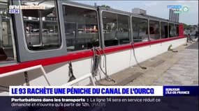 Seine-Saint-Denis: le conseil départemental rachète une péniche du Canal de l'Ourcq