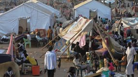 Des Soudanais se sont réfugiés dans une base de l'ONU à Juba