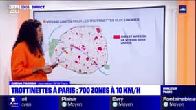 Paris : Trottinettes bridées à 10 km/h, où sont ces 700 zones ?