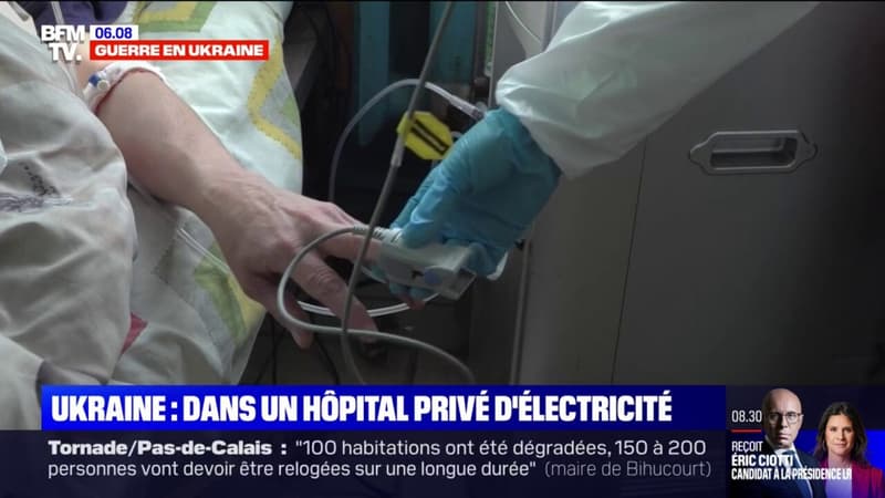 Sans électricité à cause des bombardements russes sur les centrales, les hôpitaux ukrainiens en danger