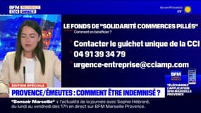 Émeutes à Marseille: comment les commerçants peuvent-ils se faire indemniser?