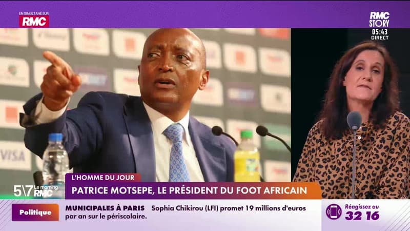 Le Portrait de Virginie Phulpin : Patrice Motsepe, le président du foot africain - 19/03
